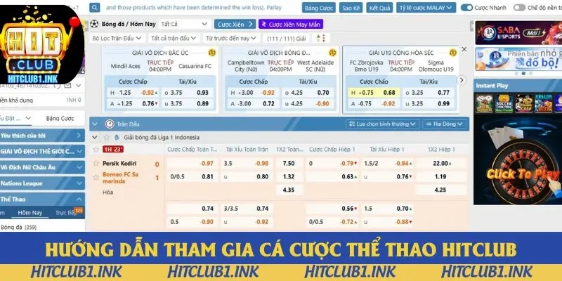 Tham gia cược thể thao với 4 bước Tham gia cược thể thao với 4 bước